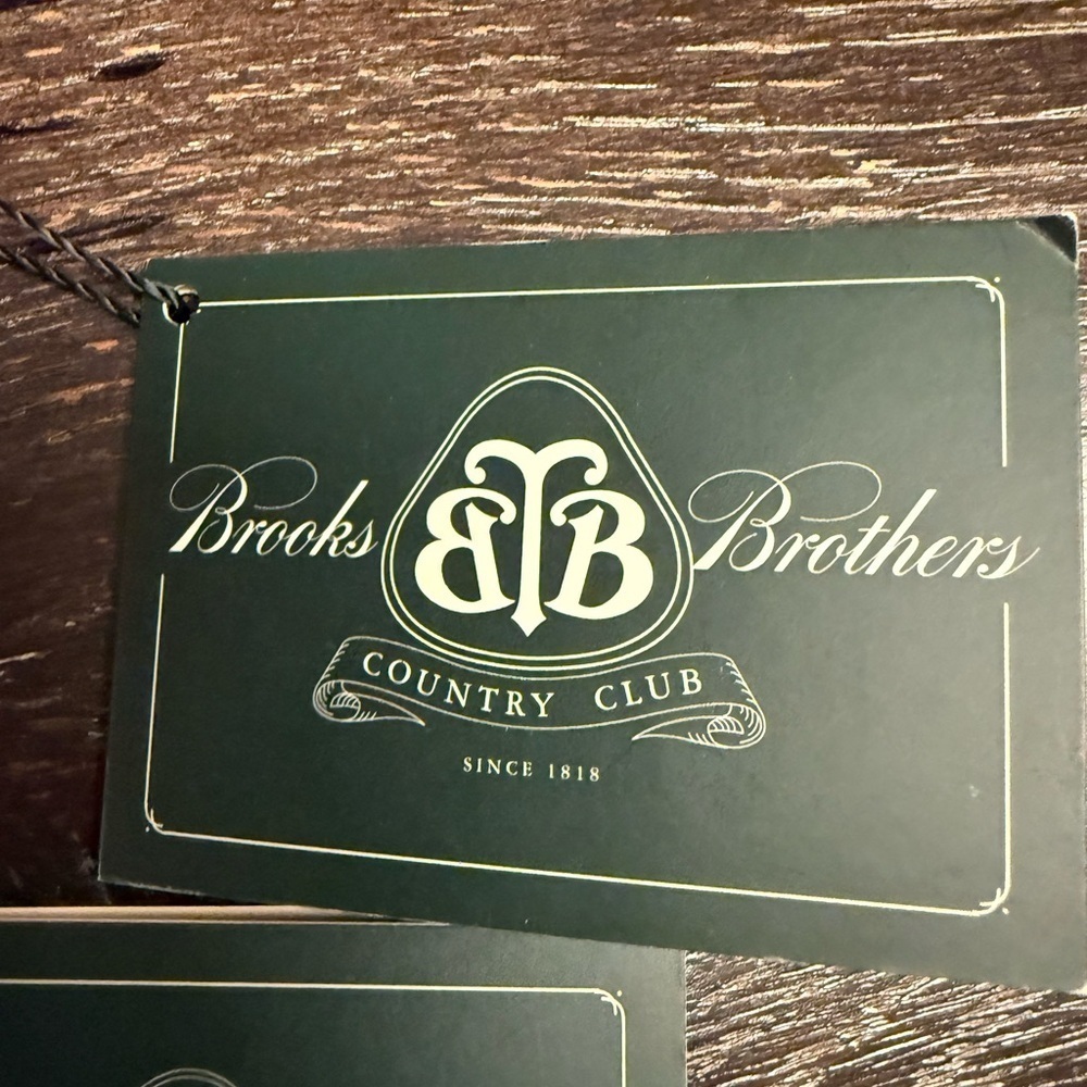 Brooks Brothers Country Club Oxford Cloth Blue Pants - Picture 2 of 6